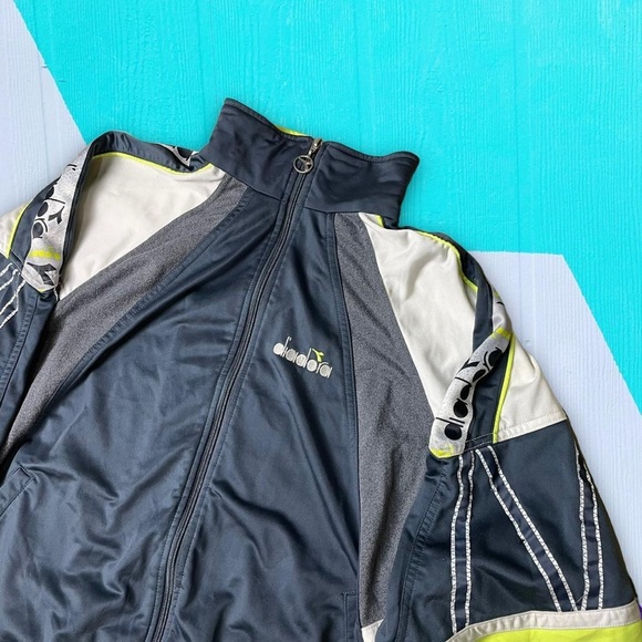 Vintage 90S Diadora Track Jacket - Picture 2 of 4